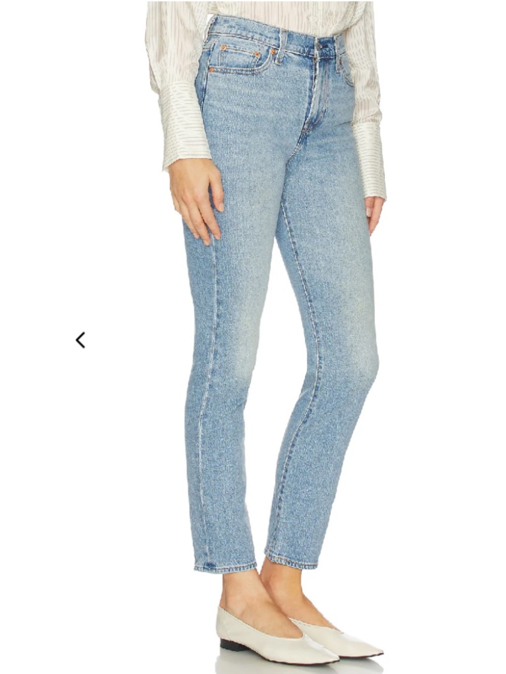 Levi's Wedgie Slim Straight Jeans - Picture 10 of 10
